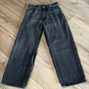 H&M Men's Baggy Fit, Black Jeans Sz 28/32